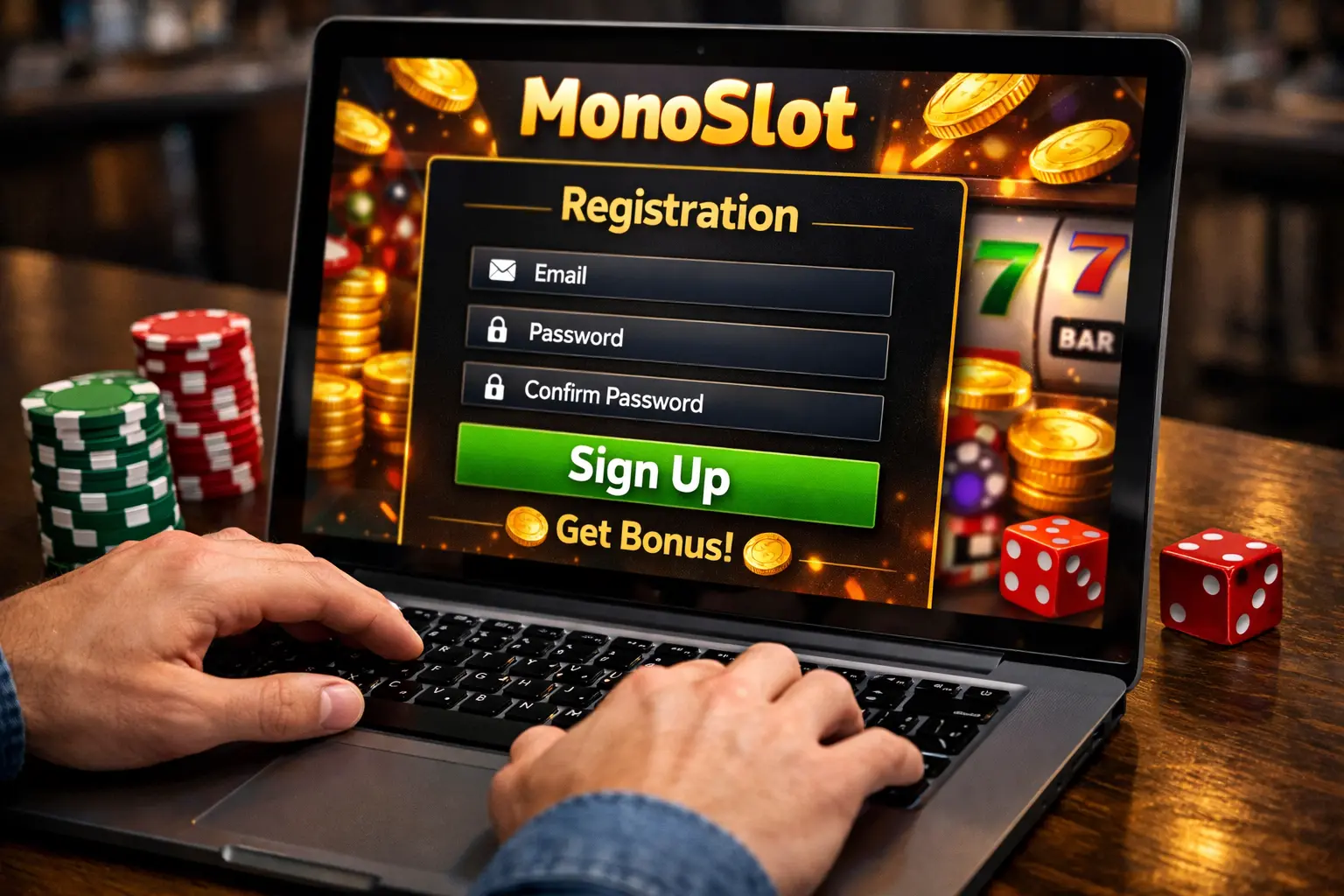 Monoslot реєстрація