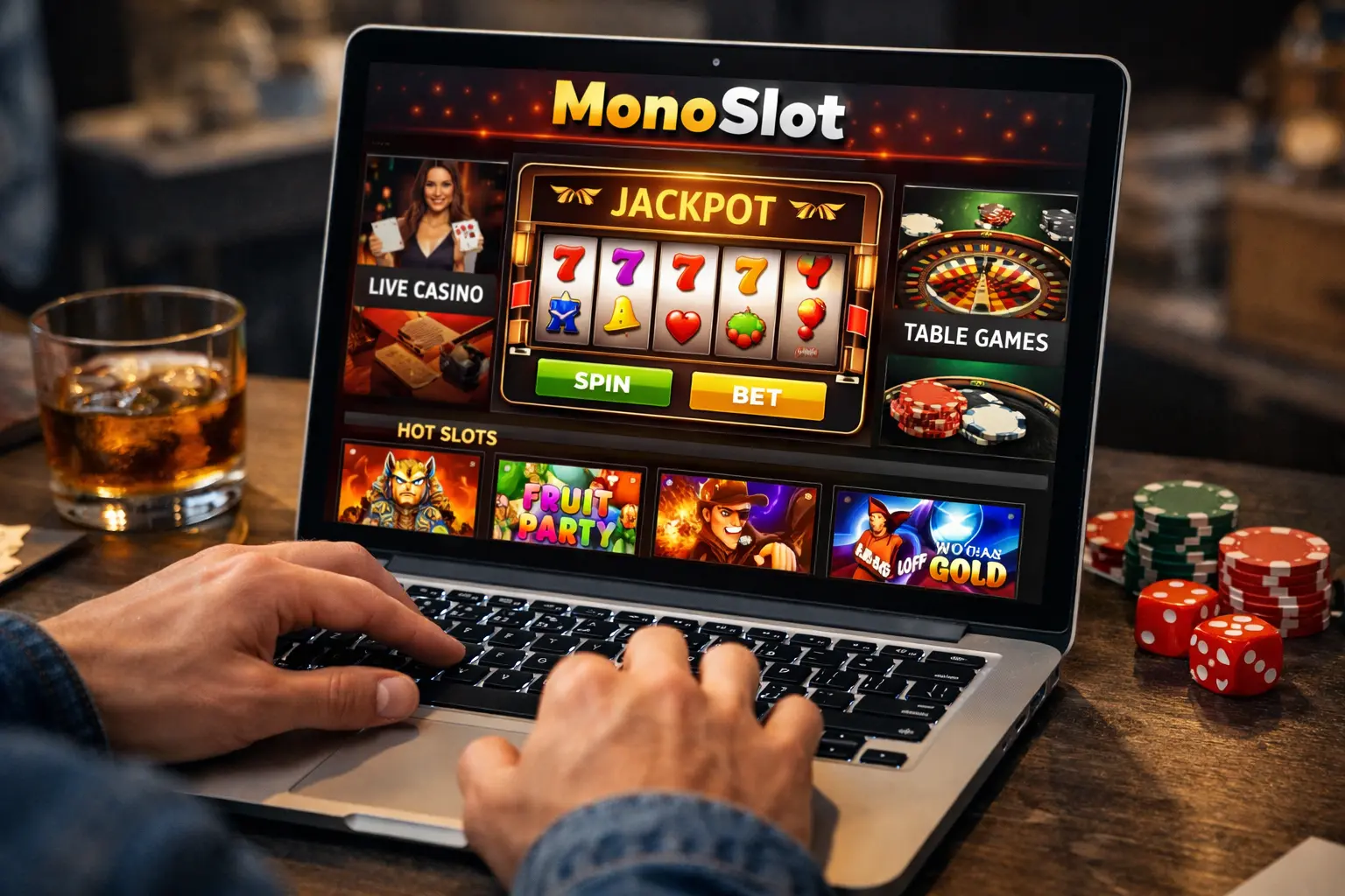 вхід у Monoslot