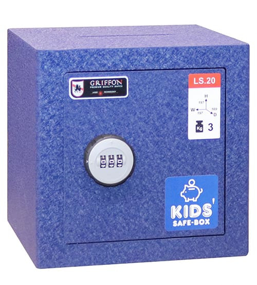 Дитячий сейф-скарбничка LS.20.C KIDS BLUE